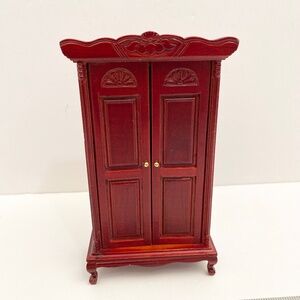 Miniature Dollhouse Wardrobe